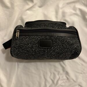 EUC Vintage Jaguar Tweed Dopp Kit Bag